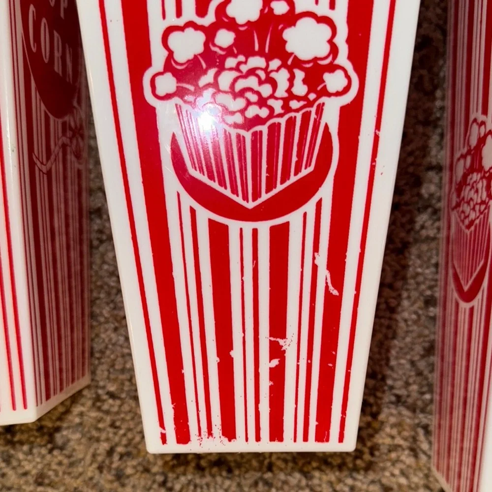 Red Popcorn Boxes for Parties